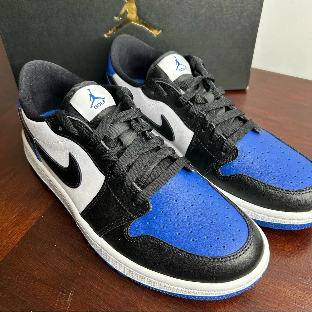 Nike Air Jordan 1 Retro Low Golf Royal Toe (8.5M/10W)